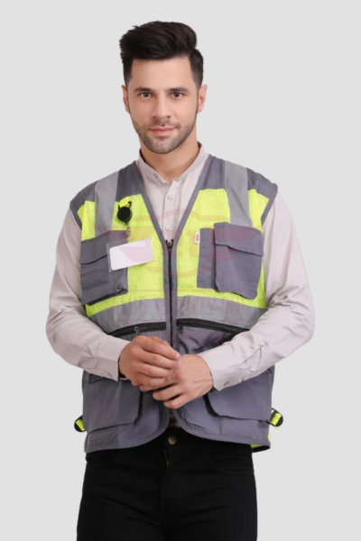 Safex Ultra Vest - Yellow/Grey