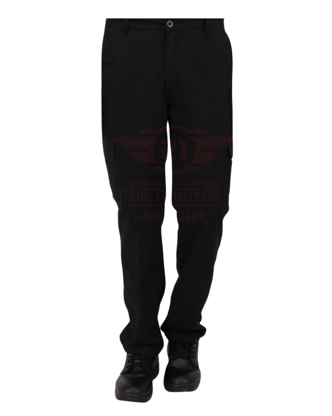 Multi Cargo Trouser- Black