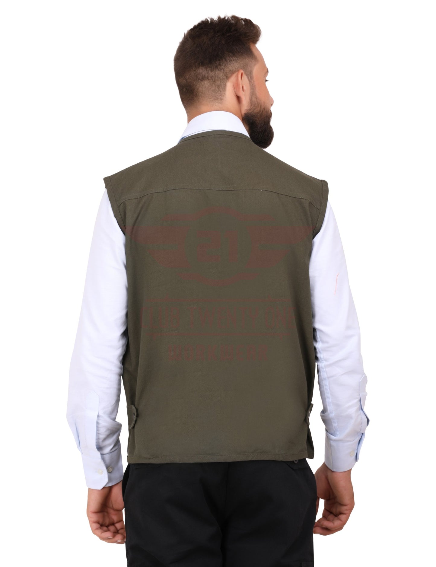 Jurassic Vest- Olive