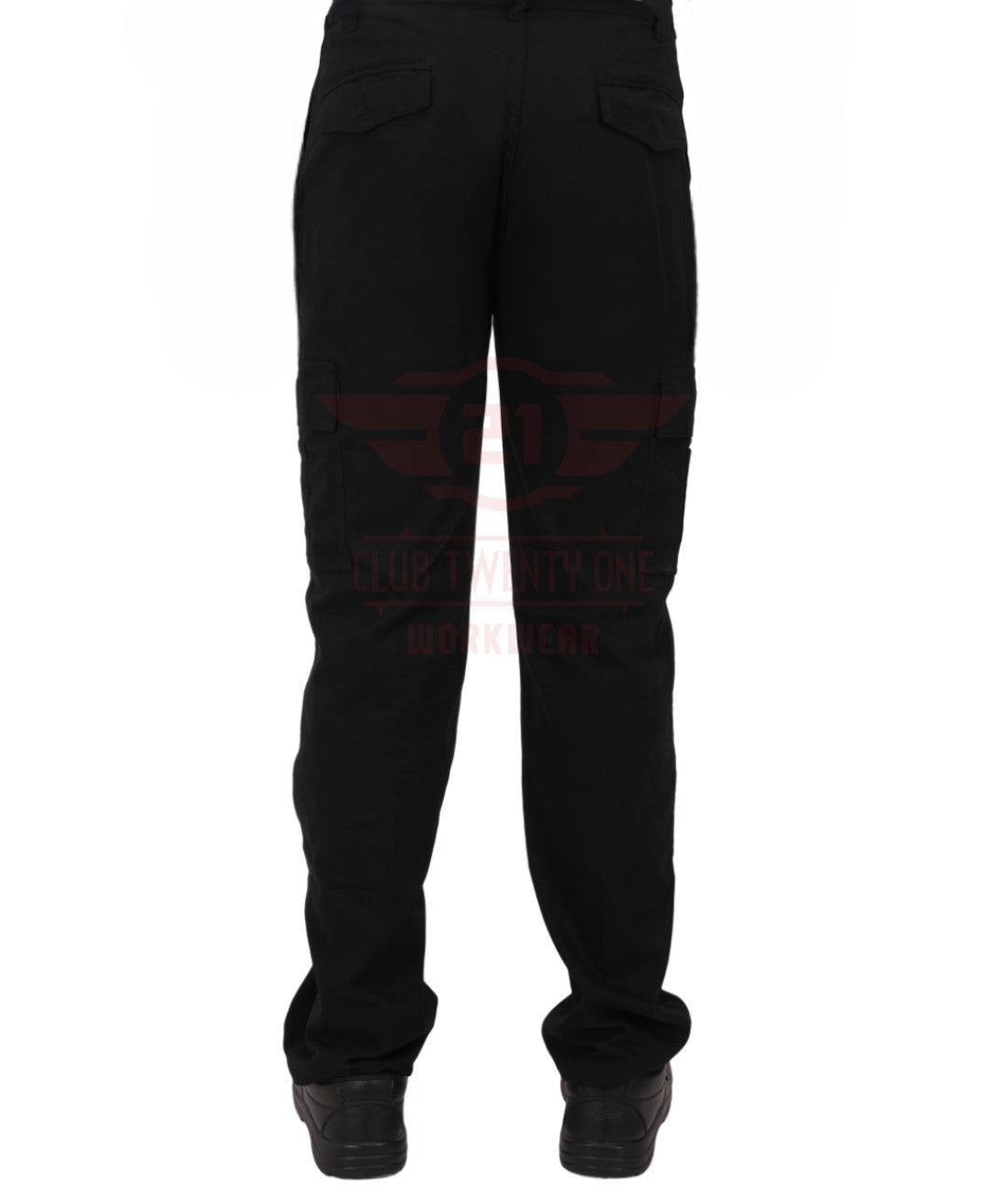 Multi Cargo Trouser- Black
