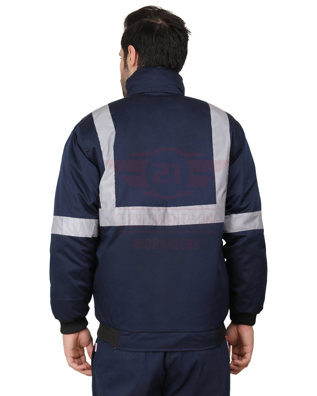 Winter Shield Jacket- Navy Blue