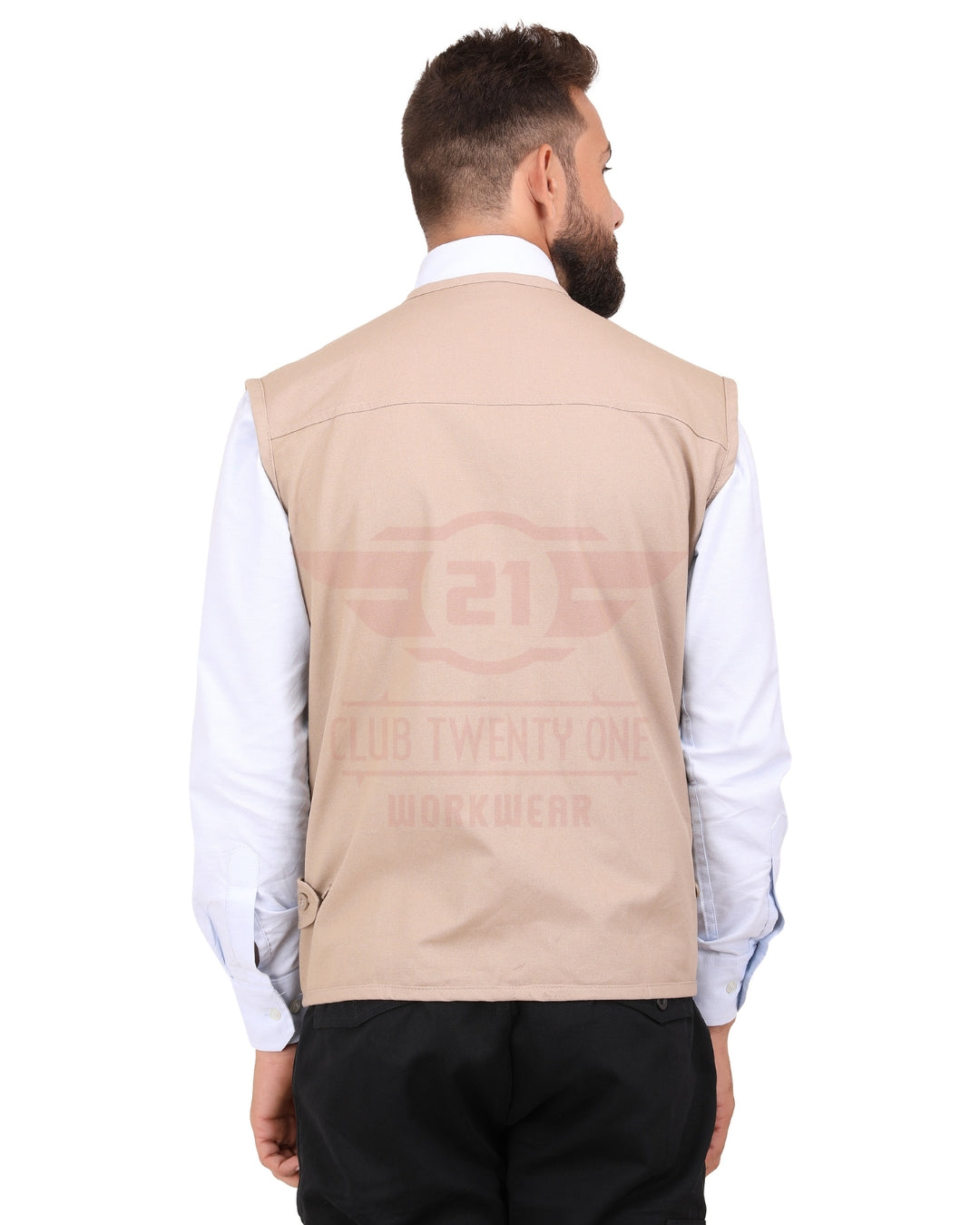 Jurassic Vest- Beige