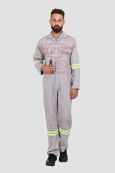 Doha Coverall - Grey