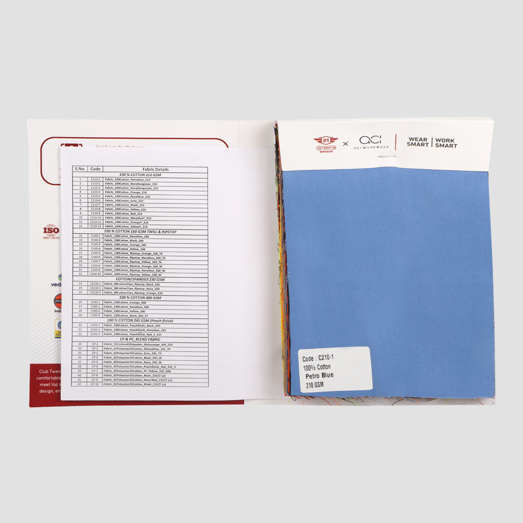 Fabric Swatch Book