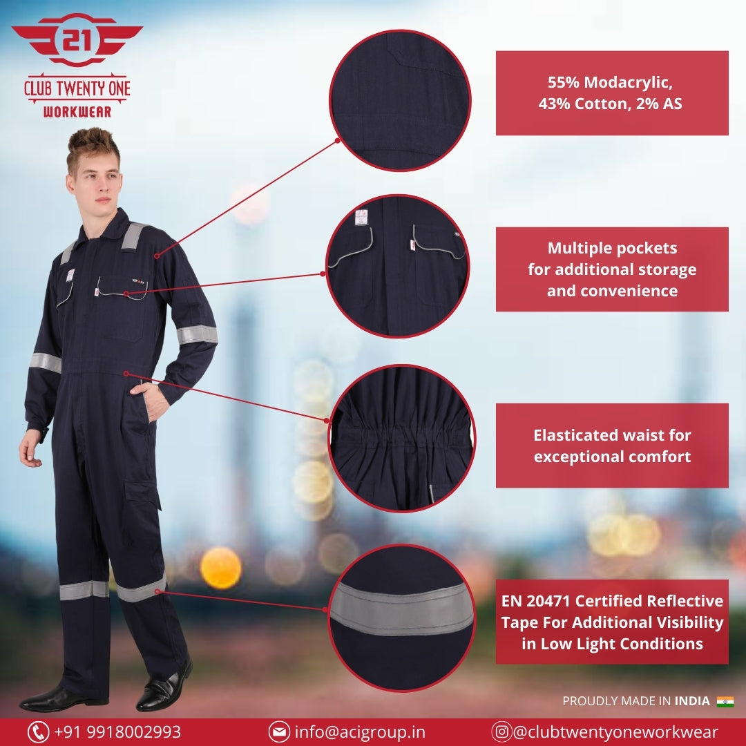 IFR Pro Mod Coverall - Navy Blue
