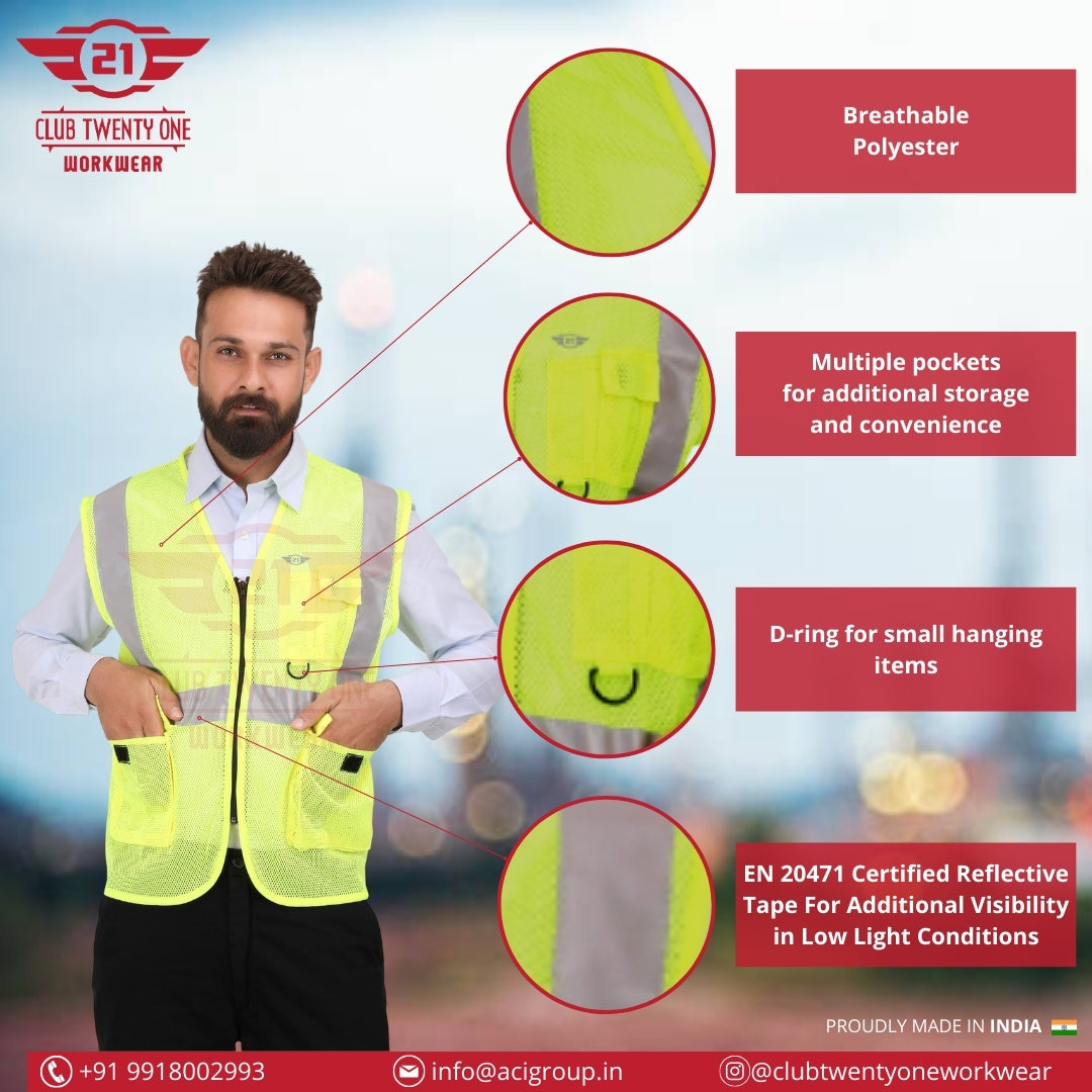 Dixon Vest - Hi-Vis Yellow