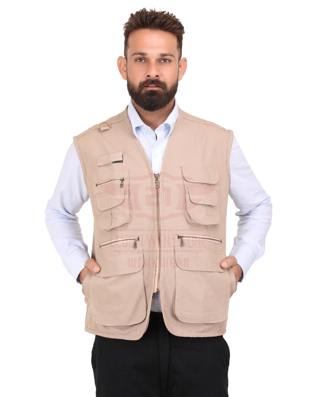 Jurassic Vest- Beige