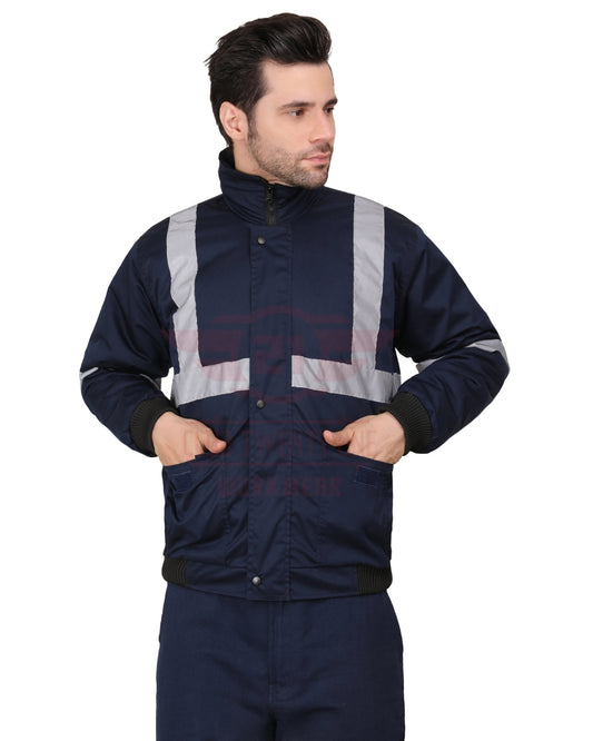 Winter Shield Jacket- Navy Blue