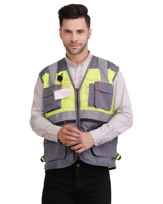 Safex Ultra Vest - Yellow/Grey