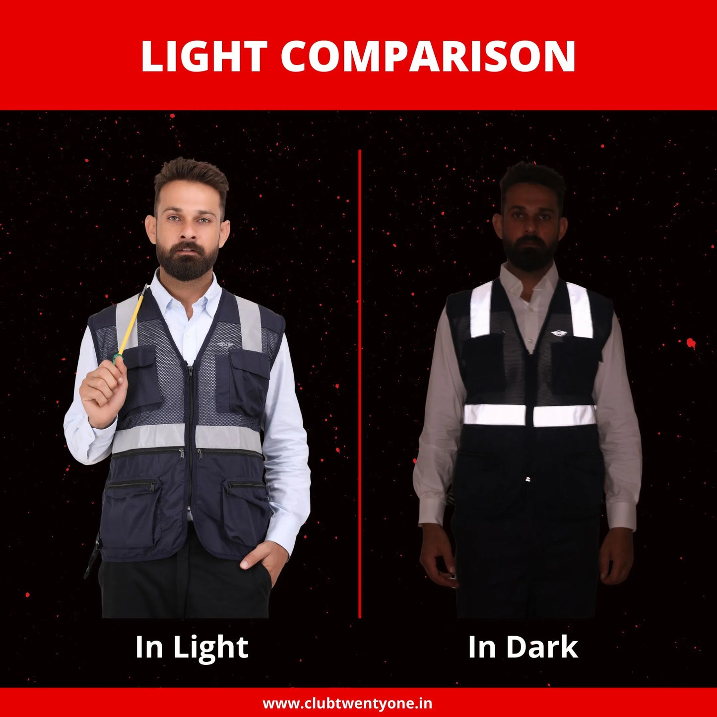 Safex Pro Vest - Navy Blue