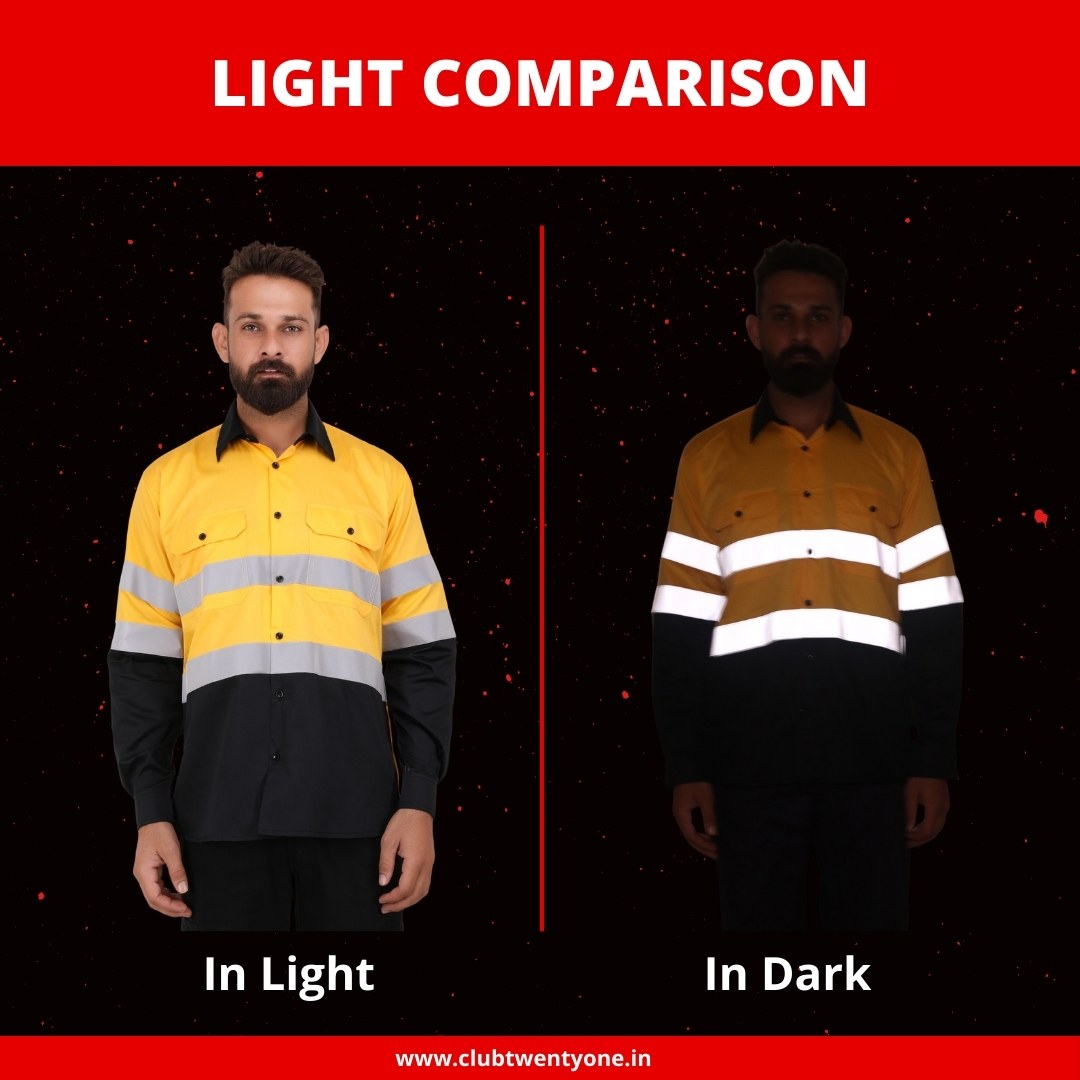 Rigmate Shirt - Yellow/Navy Blue