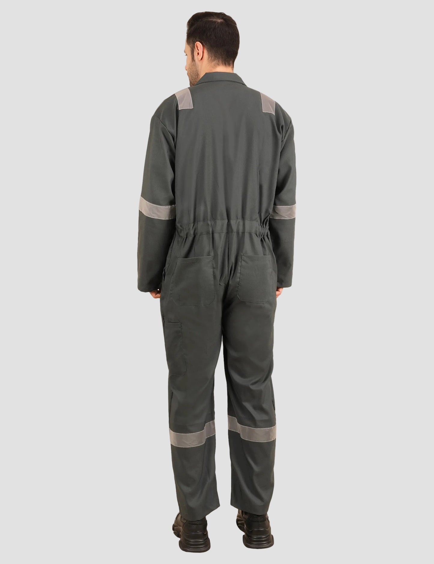 Poly-Cot Coverall - Olive