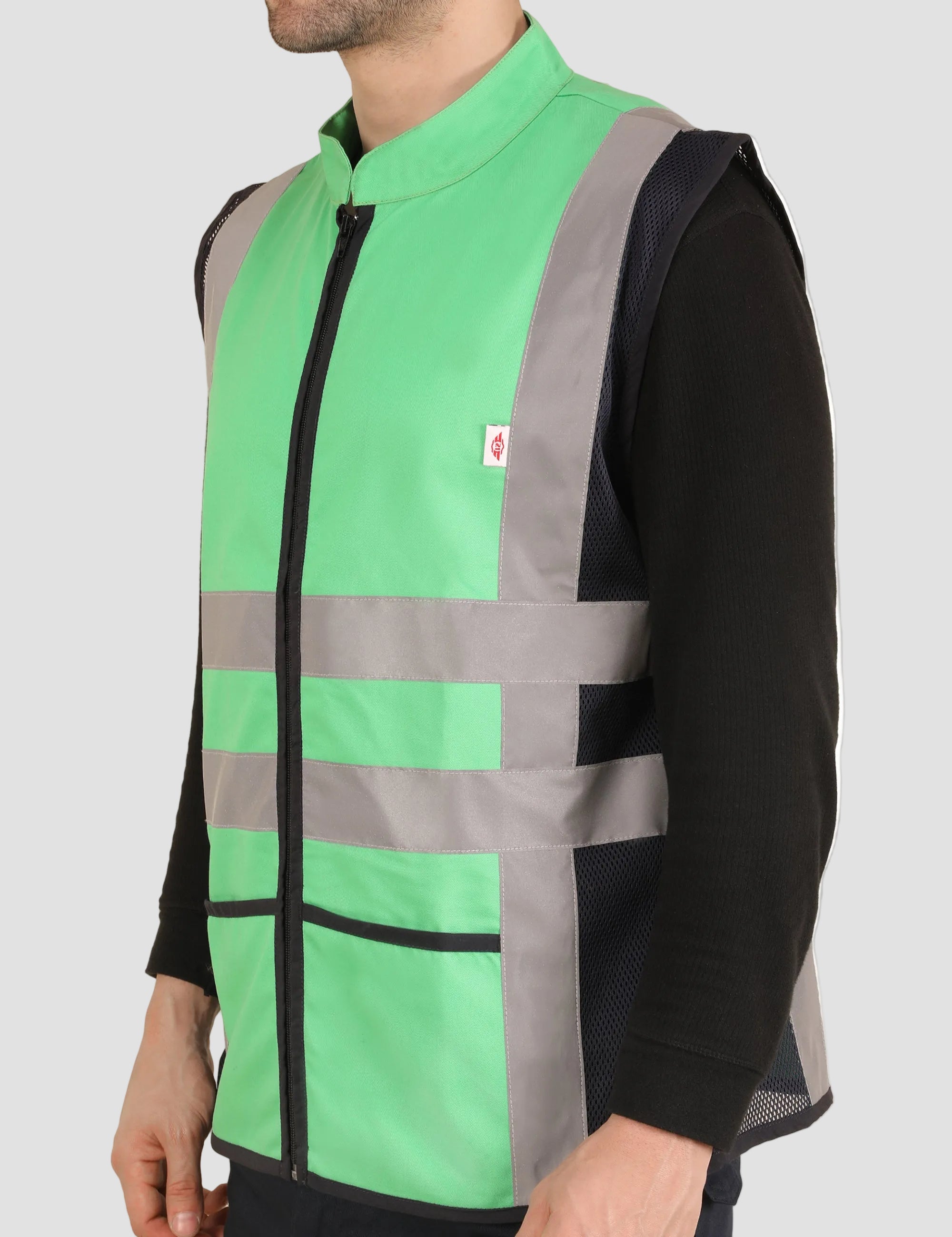 Vortex Vest - Green/Navy Blue