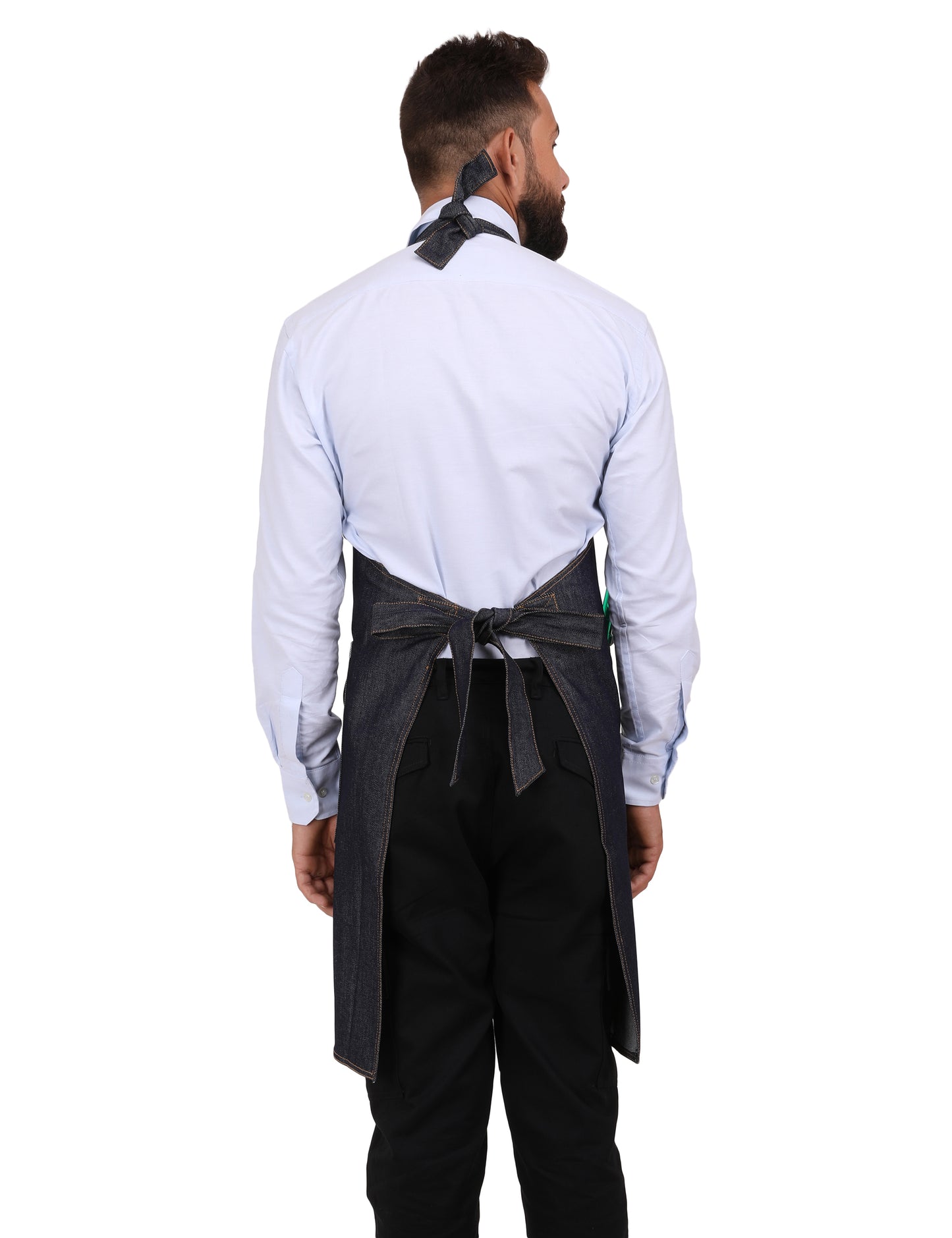 Denim Apron - Navy Blue
