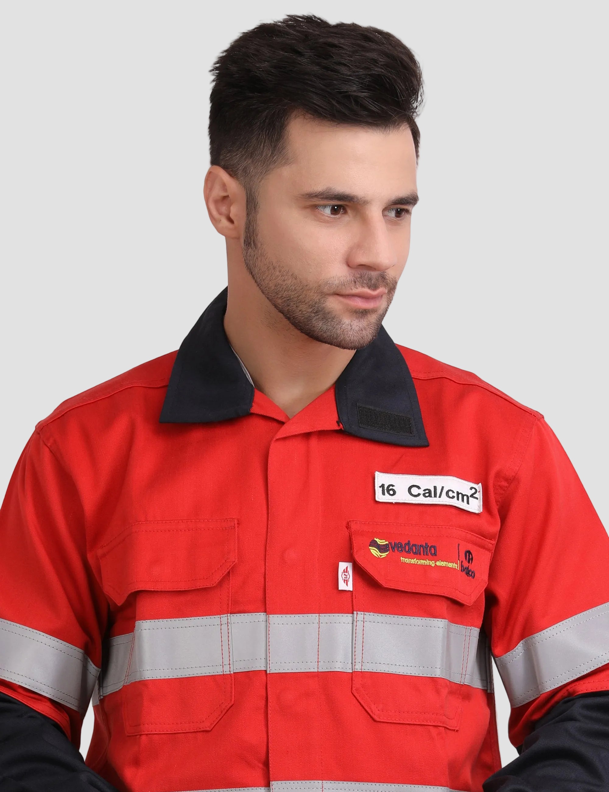 Molten Metal D3E3 Shirt - Red/Navy Blue