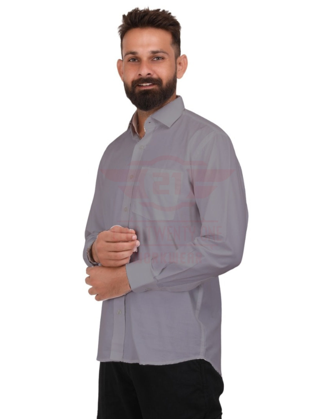 Oxford Pro Shirt- Grey