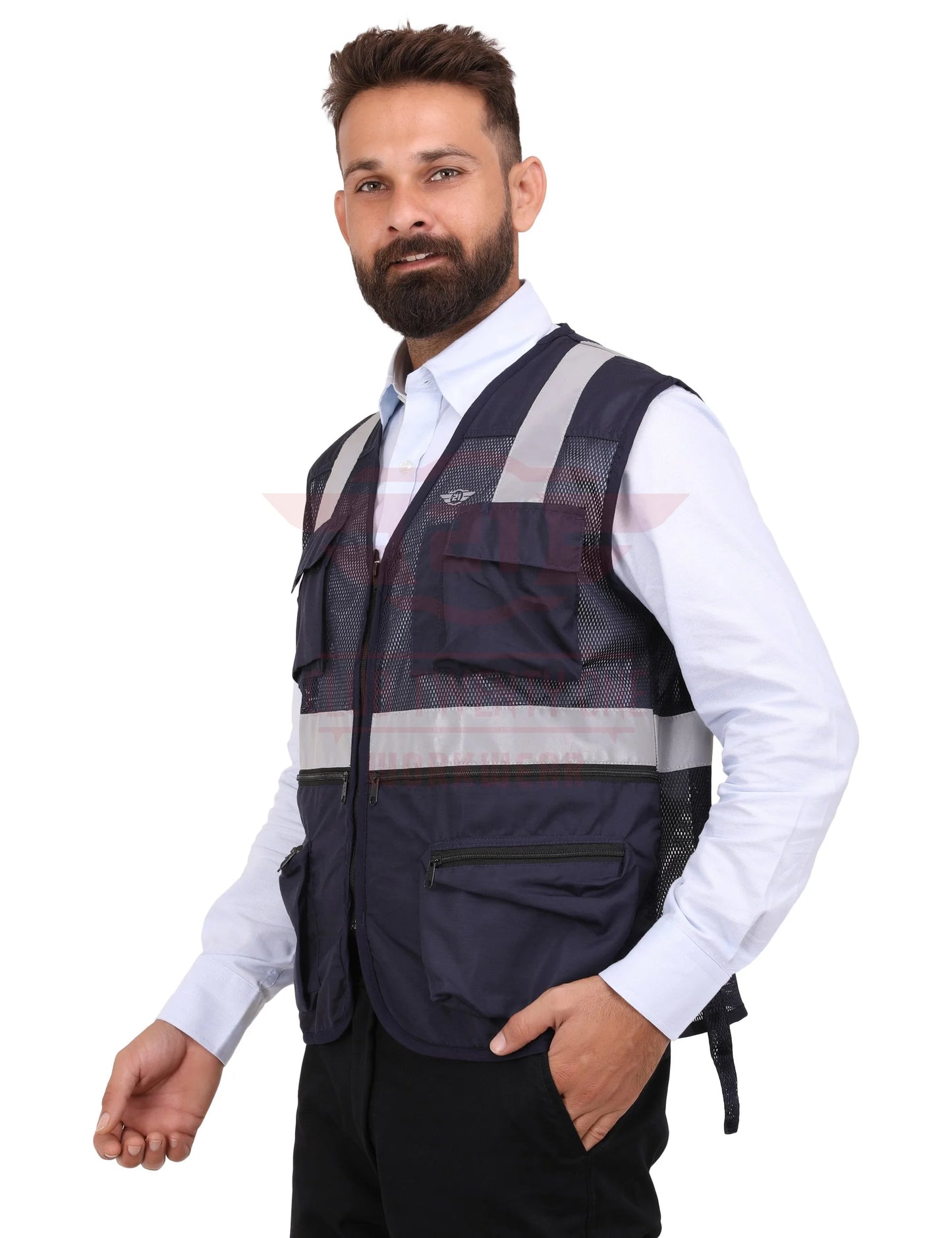 Safex Pro Vest - Navy Blue