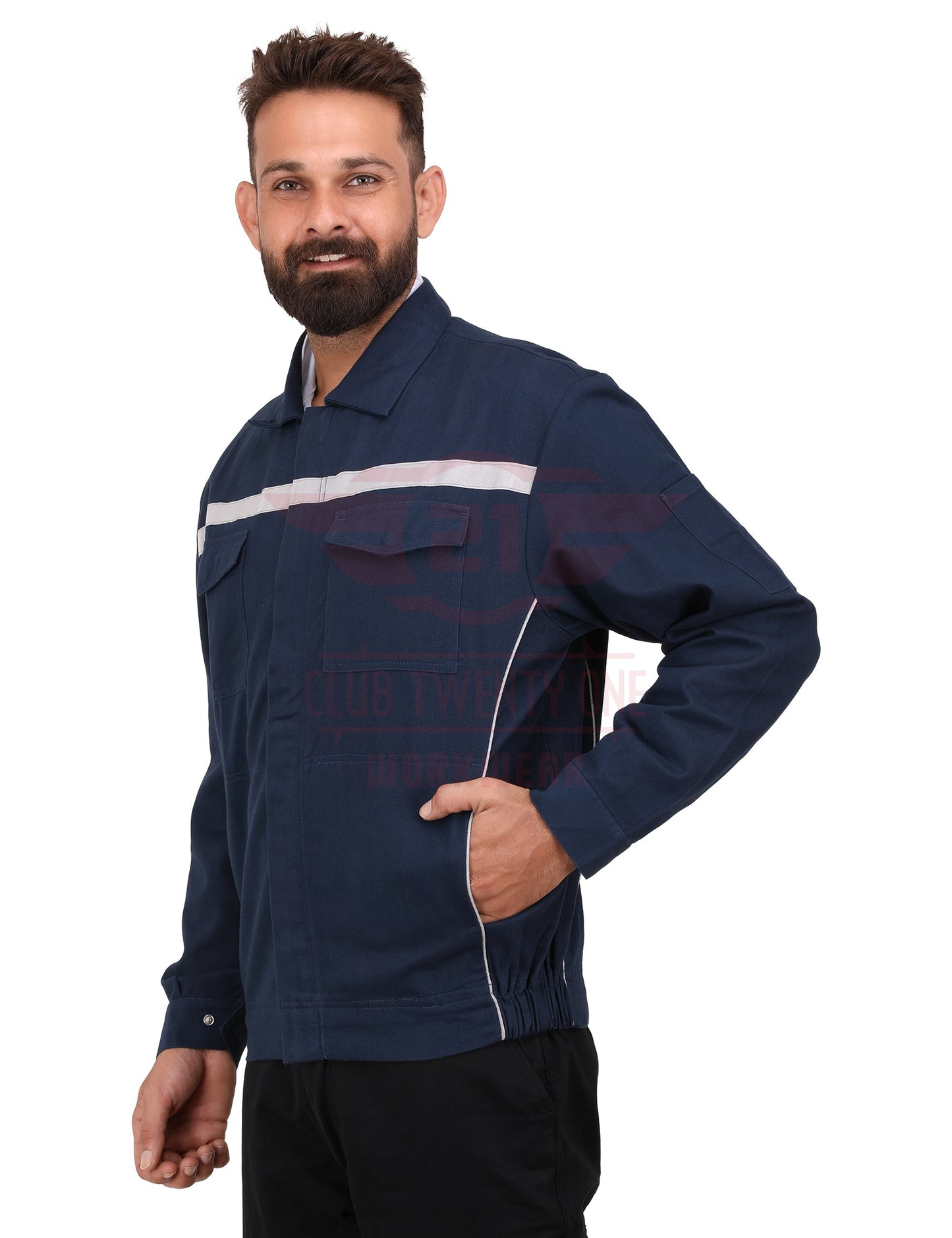 Hampton Jacket- Navy Blue