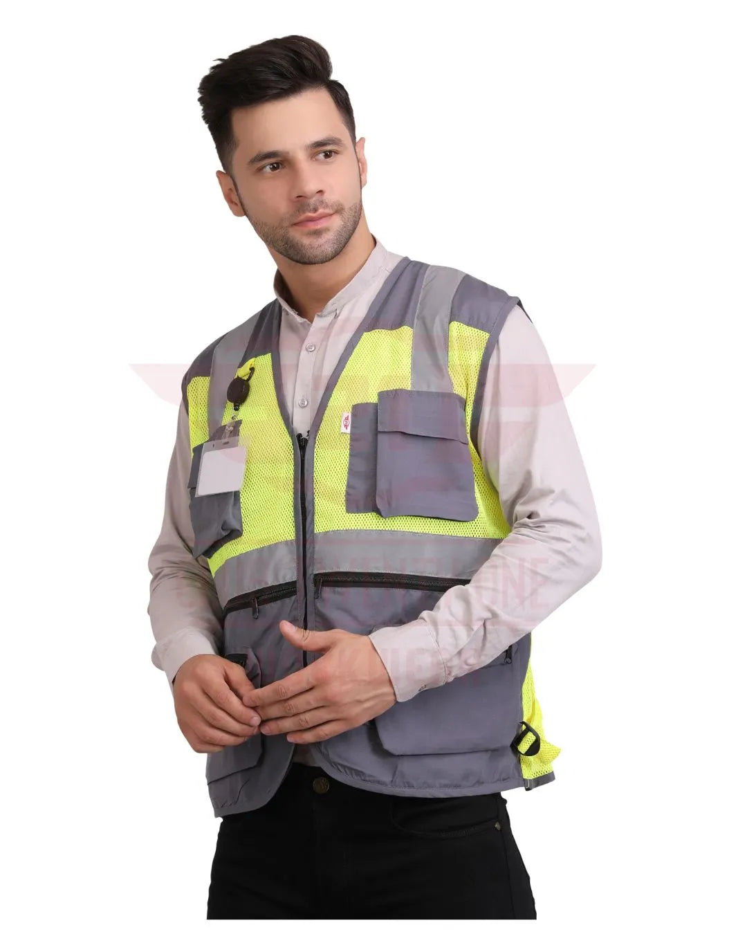 Safex Ultra Vest - Yellow/Grey
