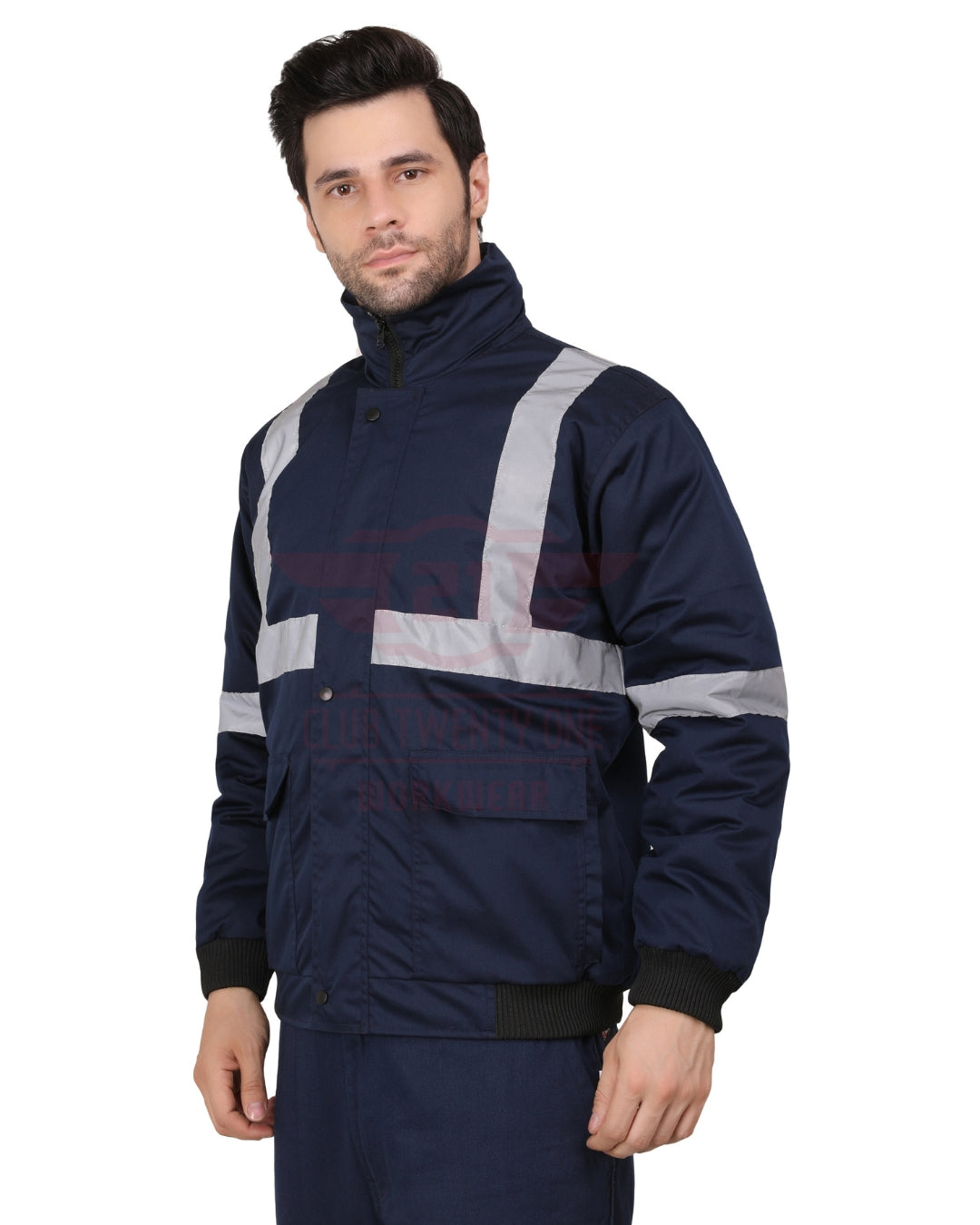 Winter Shield Jacket- Navy Blue