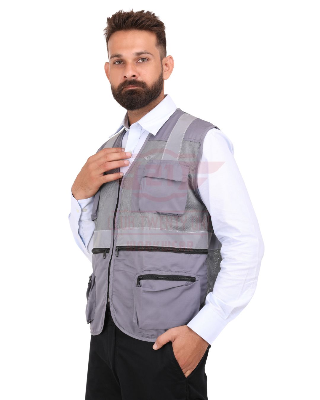 Safex Pro Vest - Grey