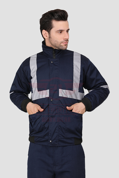 Winter Shield Jacket - Navy Blue