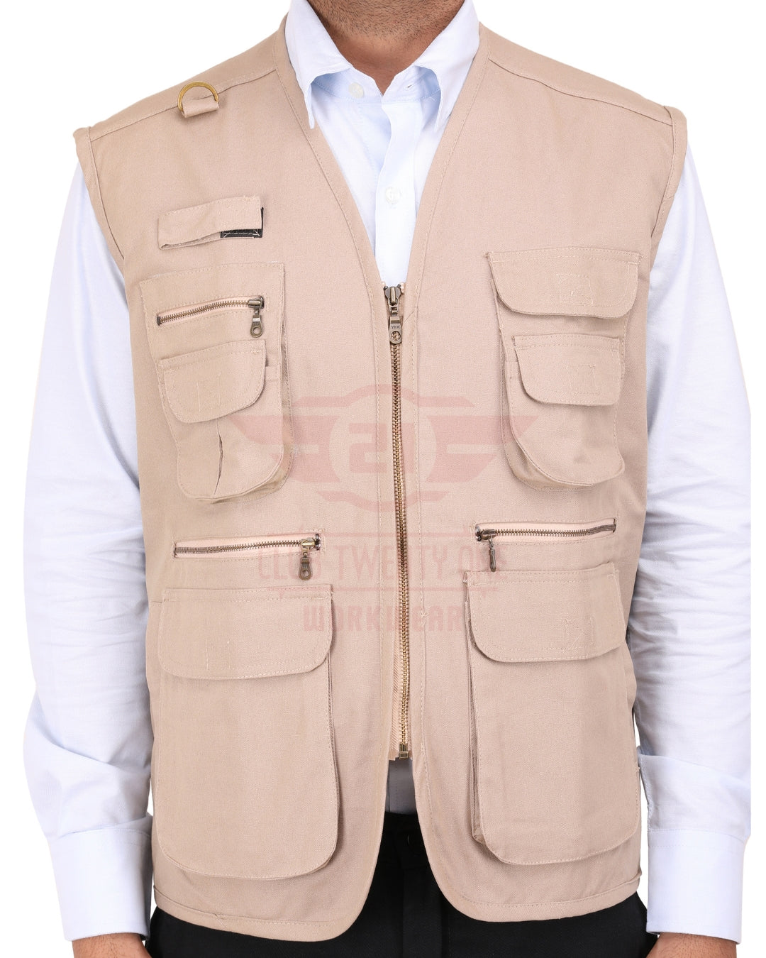 Jurassic Vest- Beige