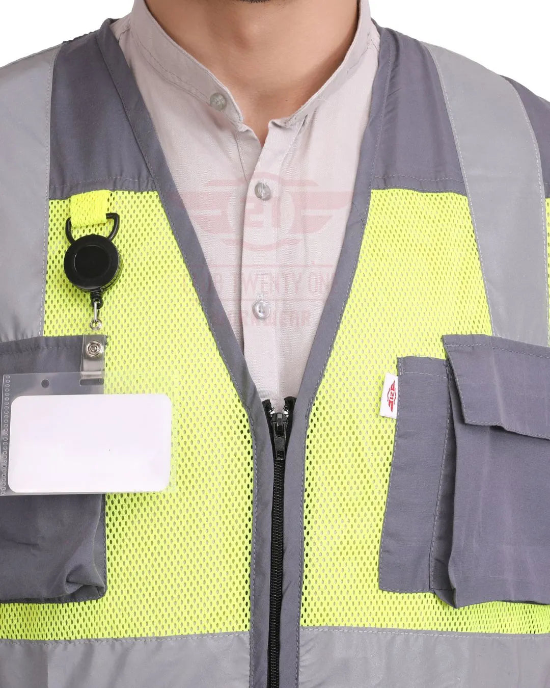 Safex Ultra Vest - Yellow/Grey