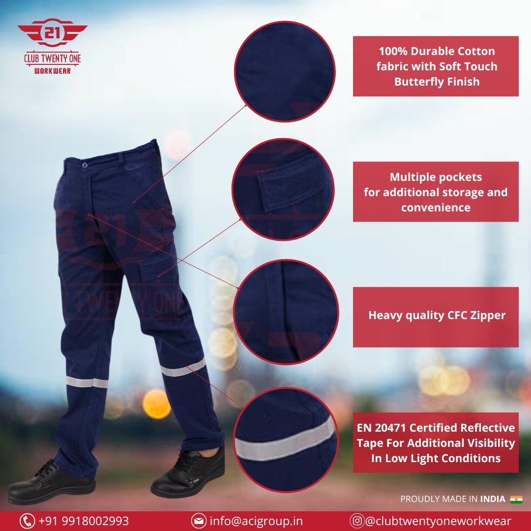 Hampton Trouser- Navy Blue