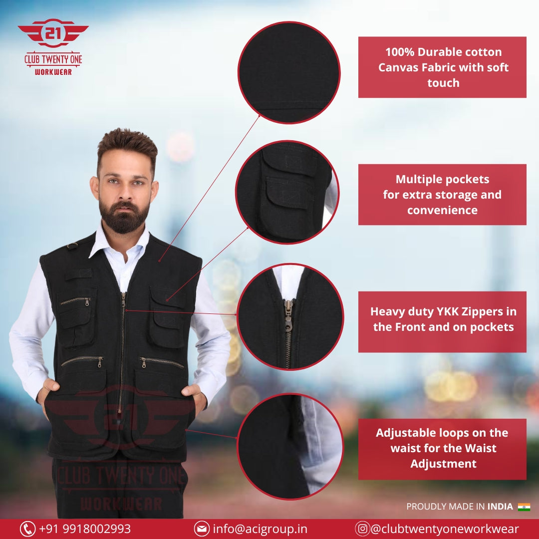 Jurassic Vest- Black