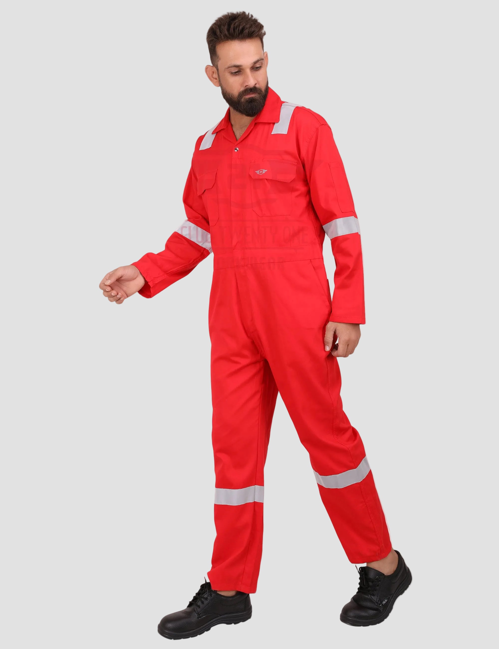 Dubai Coverall - Red