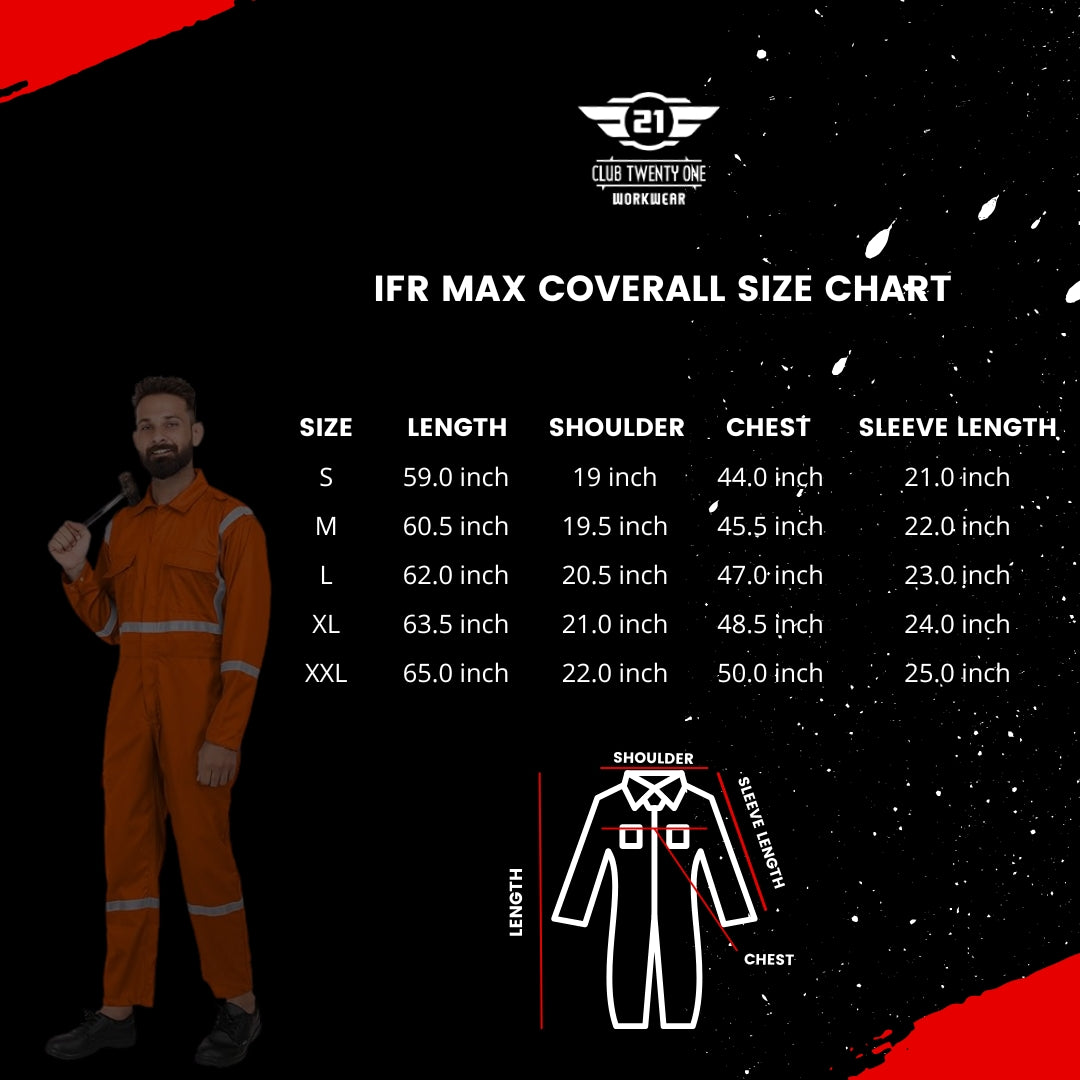 IFR Pro Max Coverall - Orange
