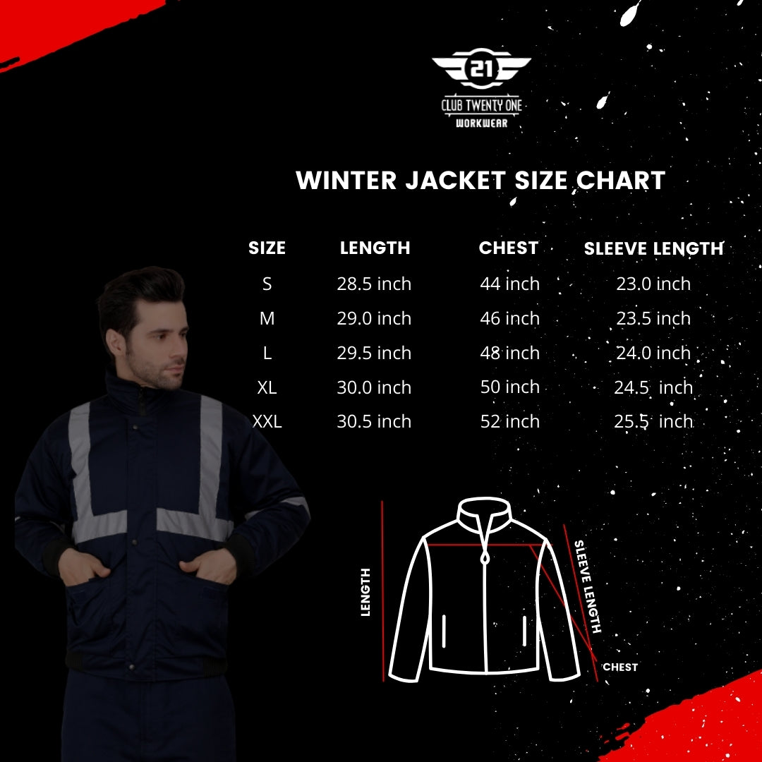 Winter Shield Jacket- Navy Blue