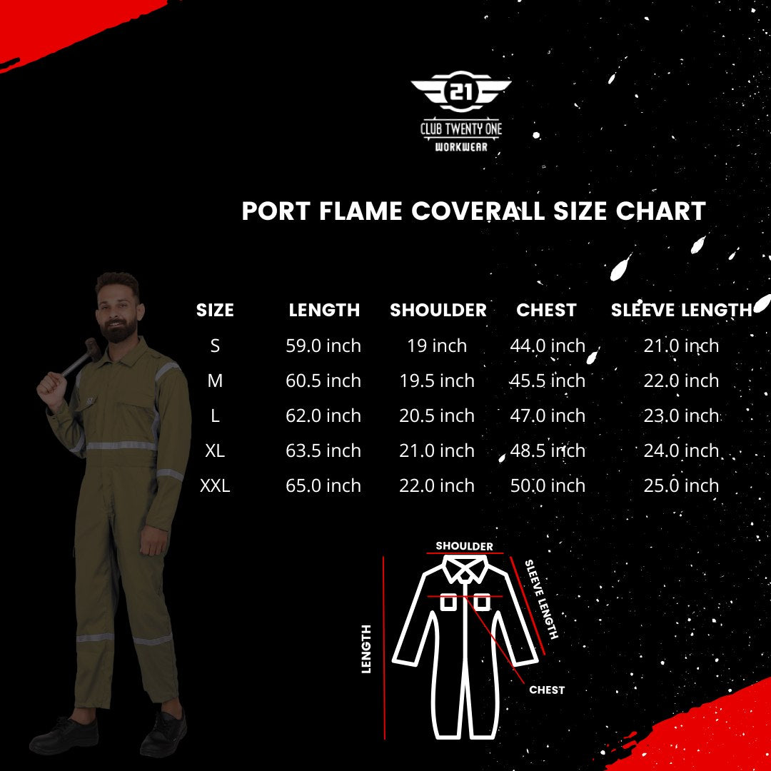 Port Flame Coverall - Beige