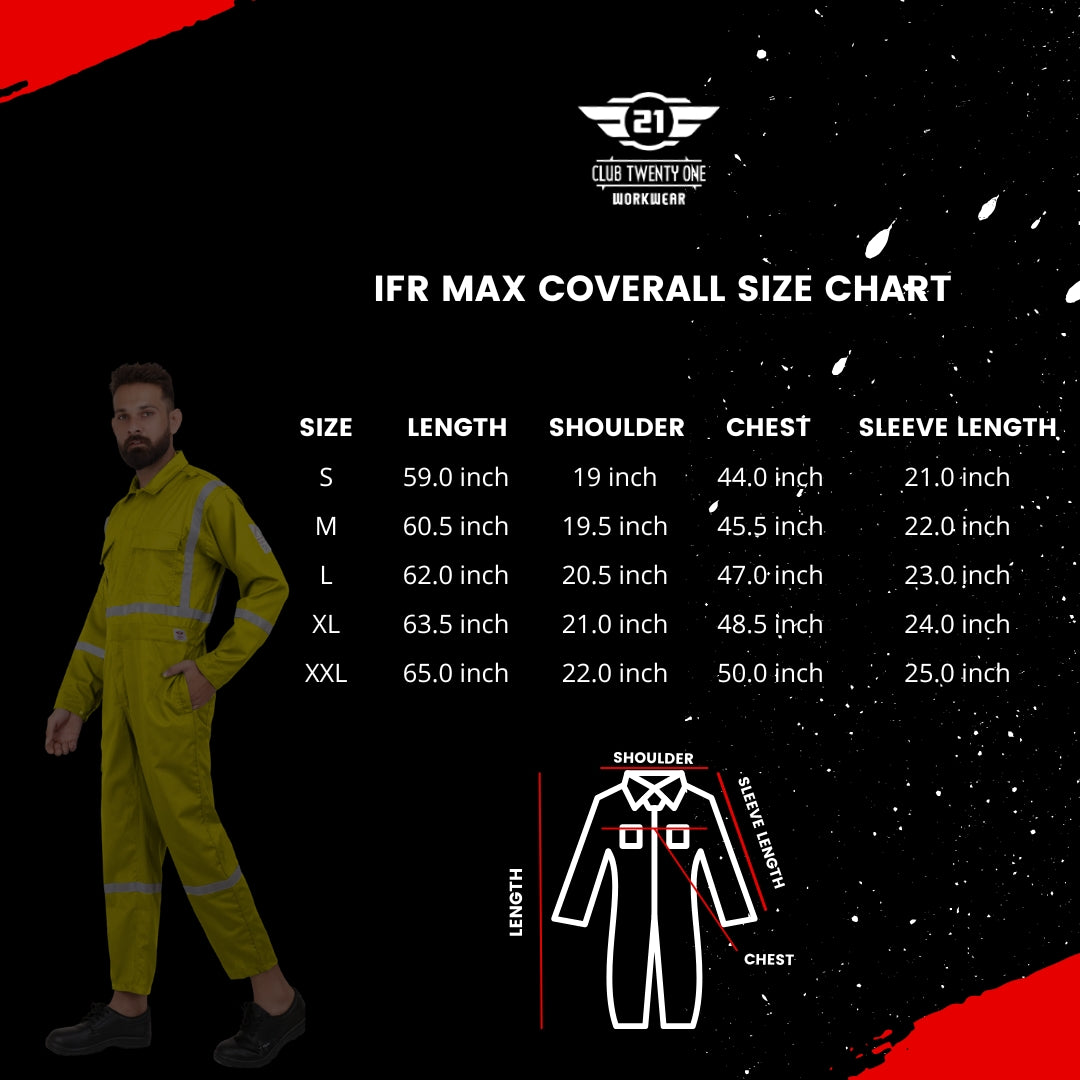 IFR Pro Max Coverall - Yellow