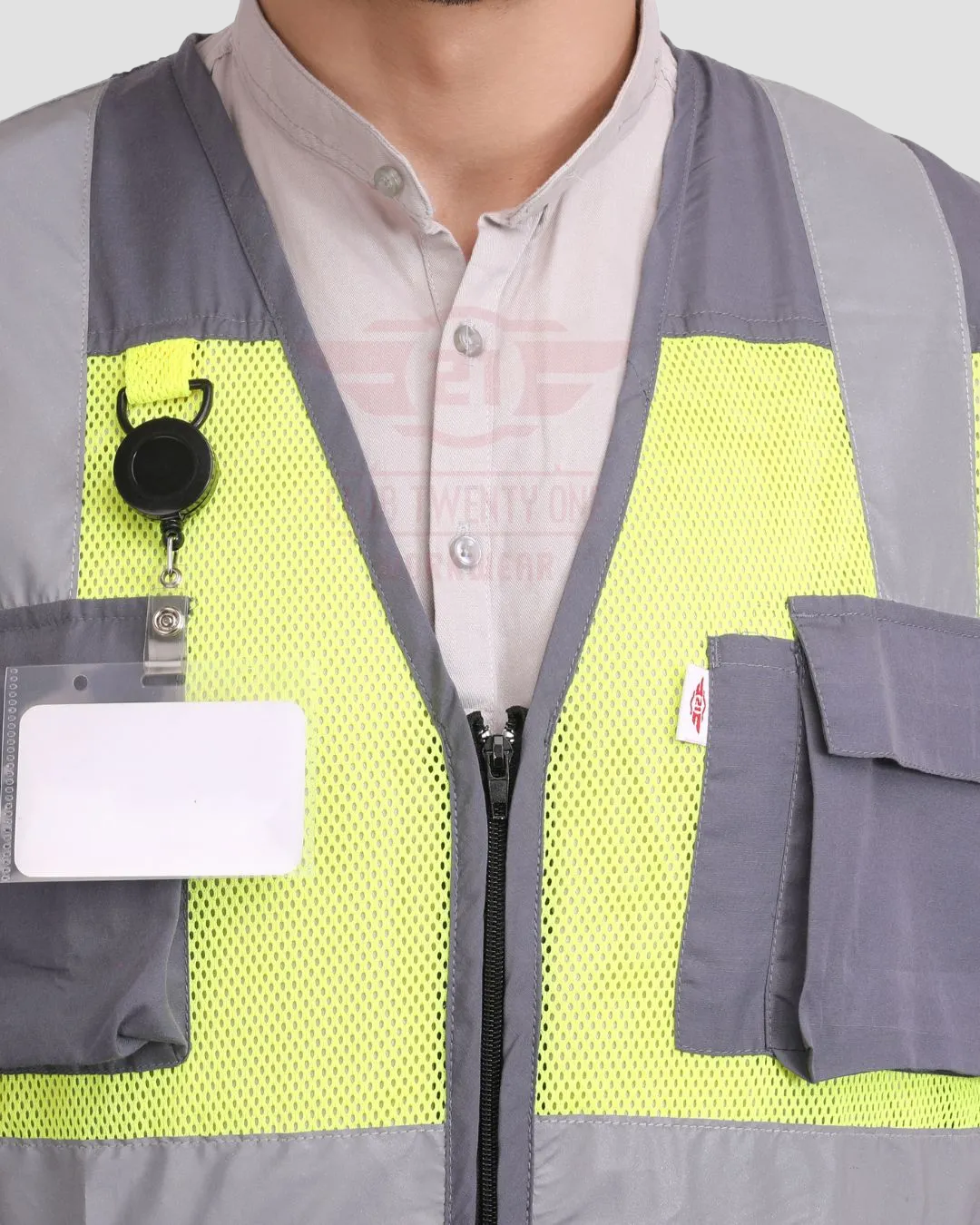 Safex Ultra Vest - Yellow/Grey