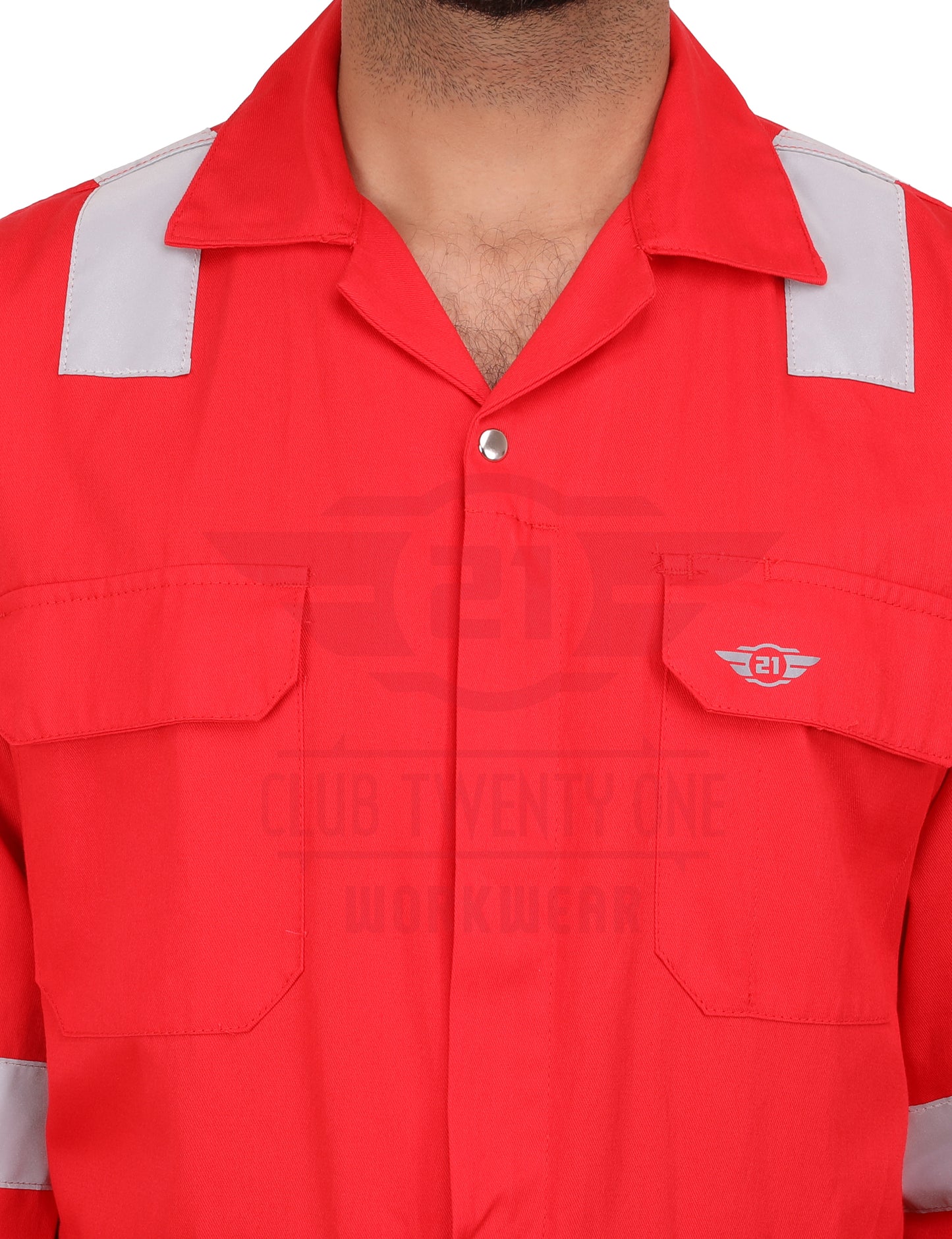 Dubai Coverall - Red