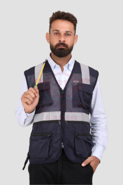 Safex Pro Vest - Navy Blue
