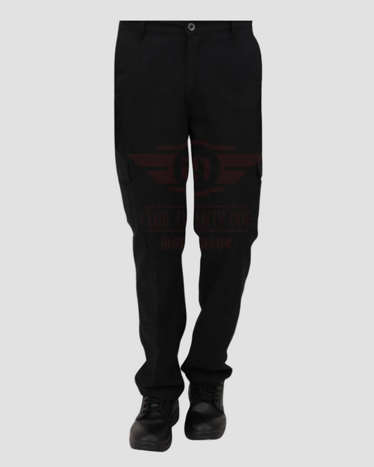 Multi Cargo Trouser - Black