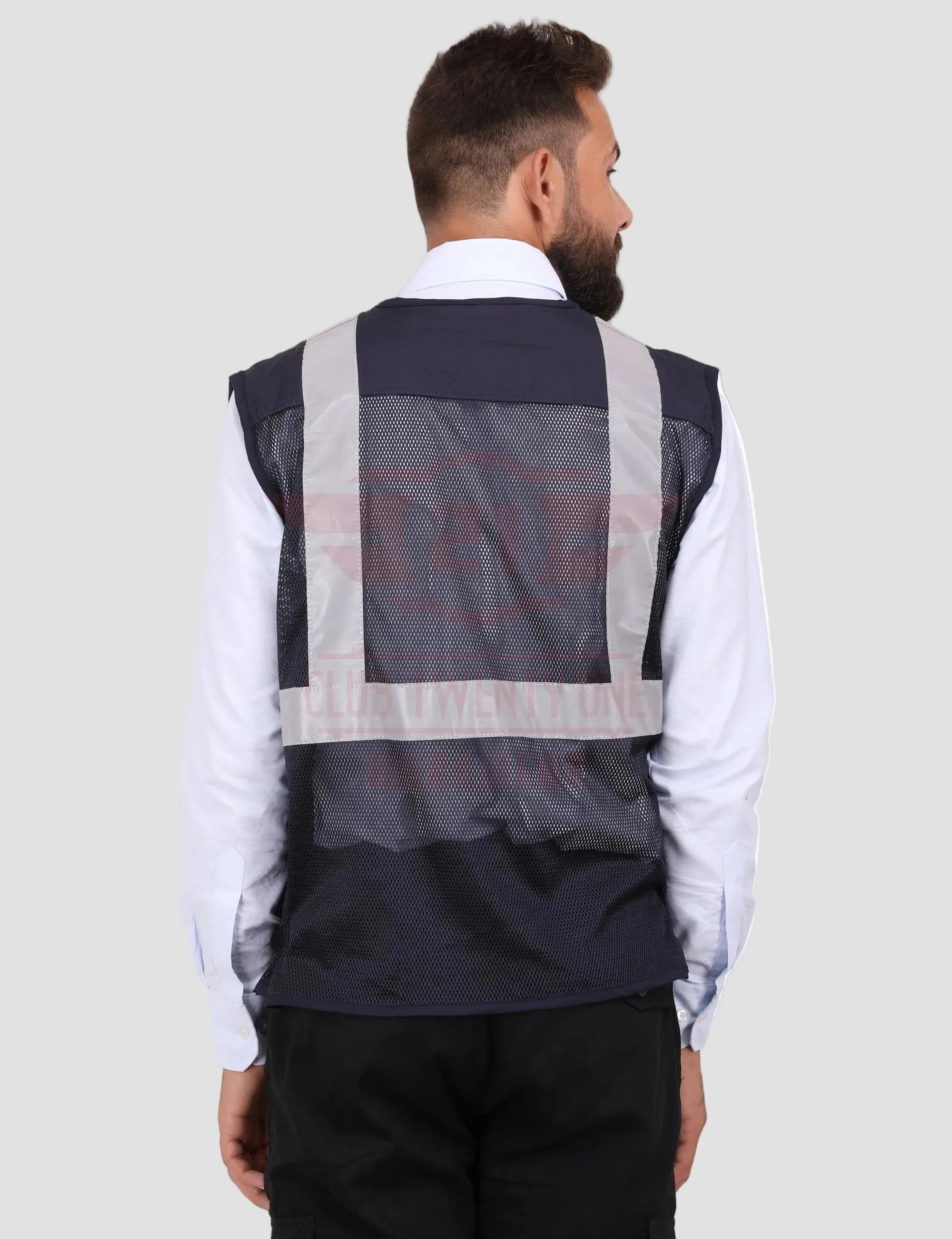 Safex Pro Vest - Navy Blue