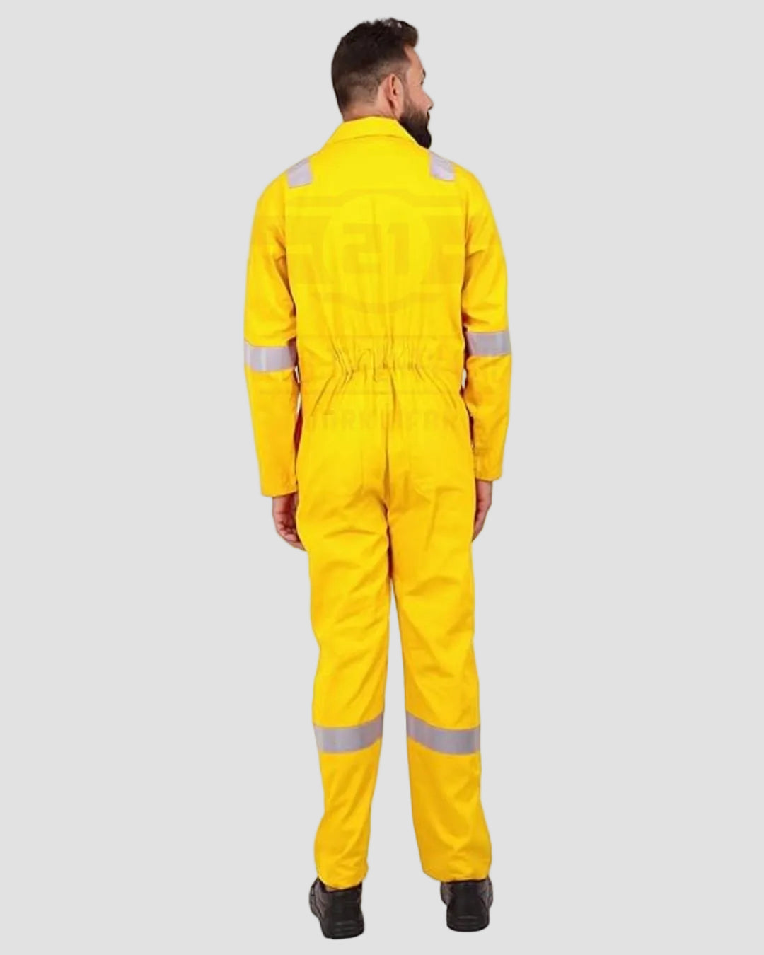 Dubai Coverall - Yellow