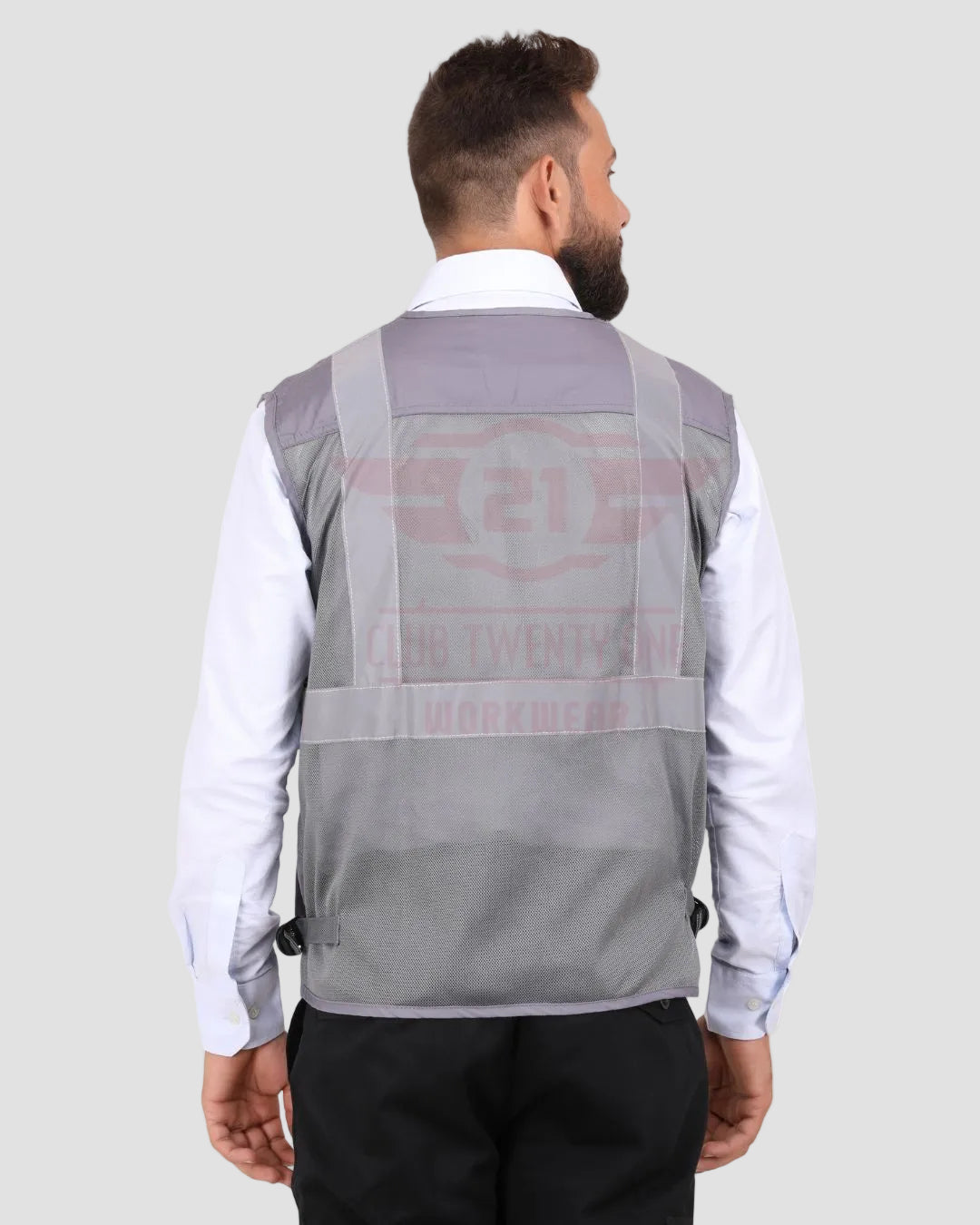 Safex Pro Vest - Grey