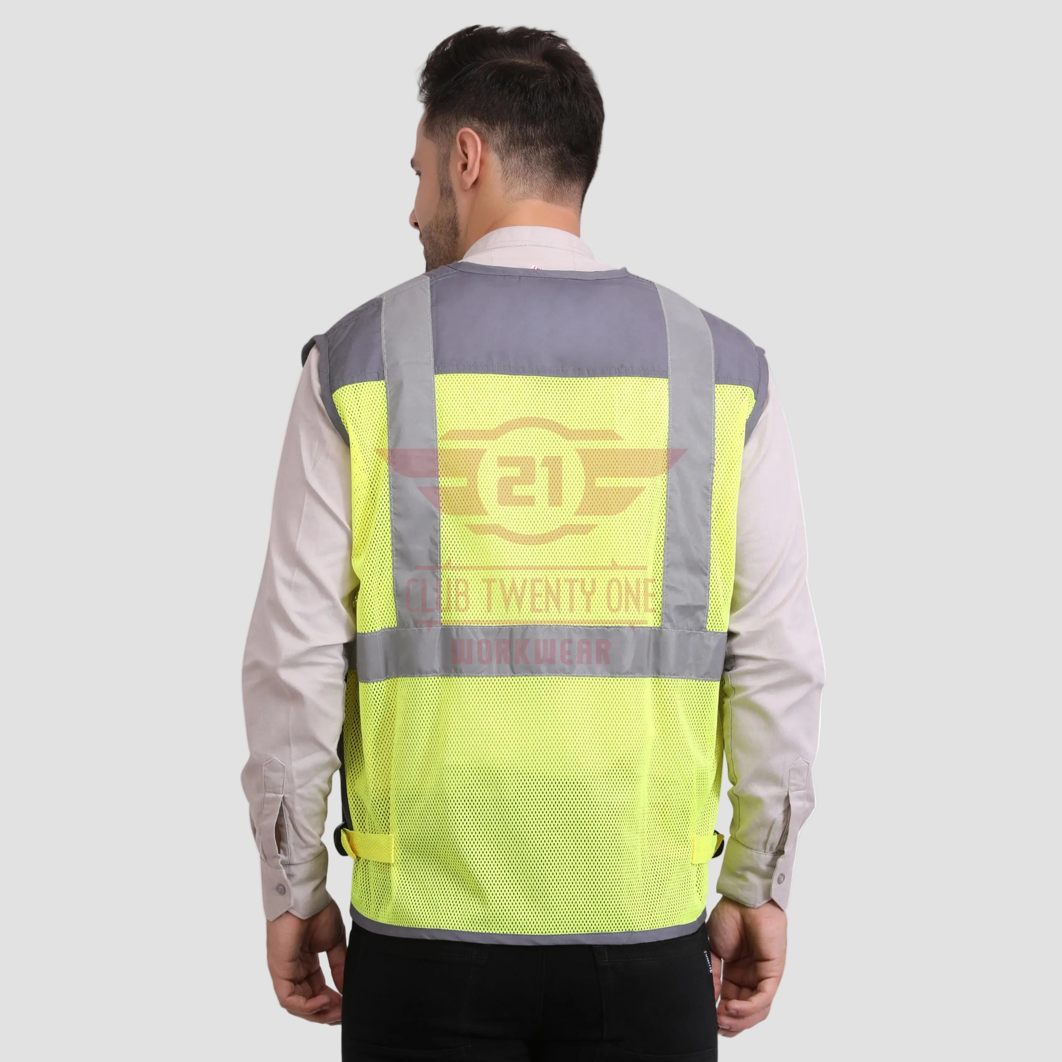 Safex Ultra Vest - Yellow/Grey