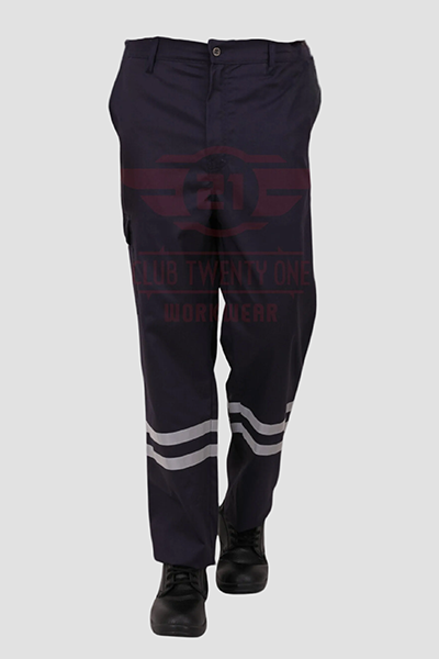 Port Flame Trouser - Navy Blue
