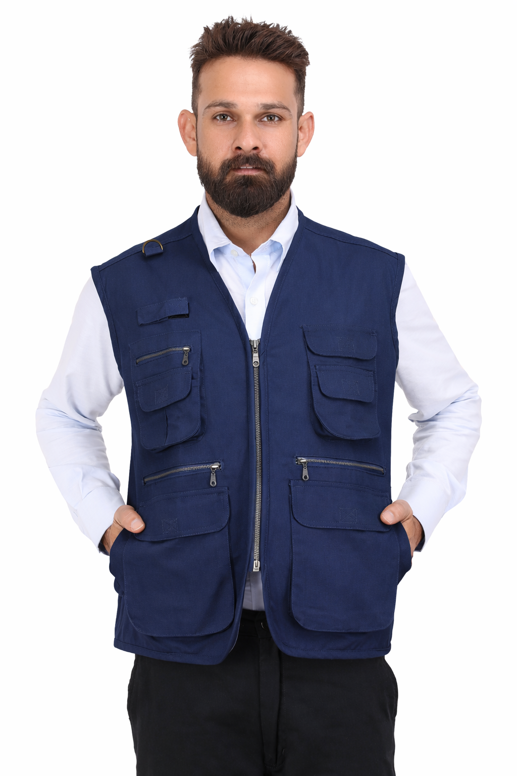 Jurassic Vest - Navy Blue