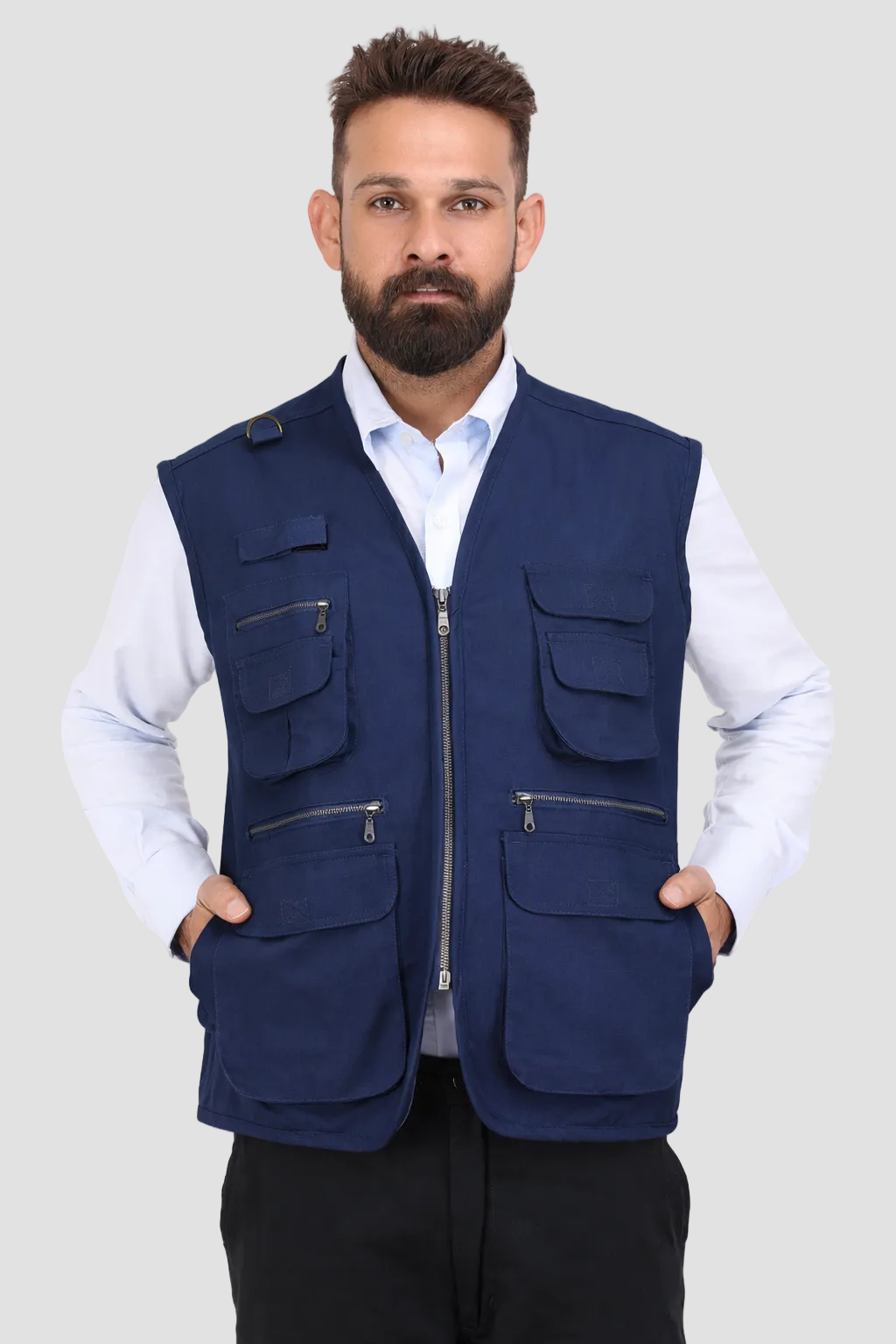 Jurassic Vest - Navy Blue