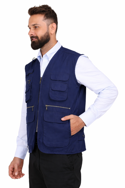 Jurassic Vest - Navy Blue