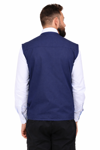 Jurassic Vest - Navy Blue