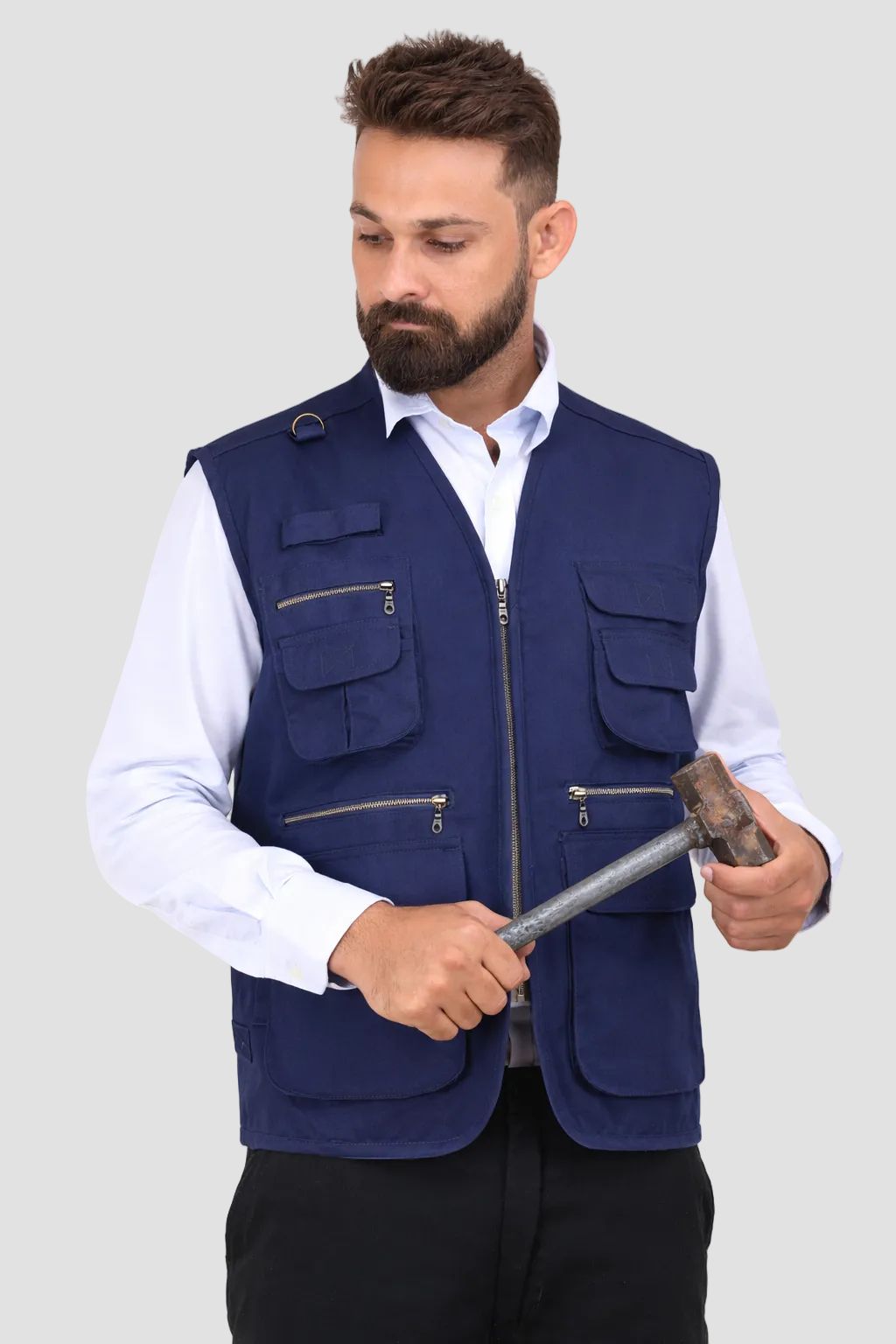 Jurassic Vest - Navy Blue