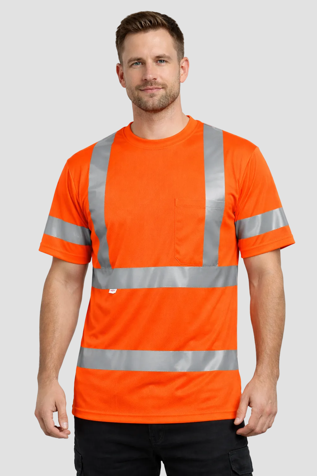 Bright Safe T-shirt - Hi-Vis Orange